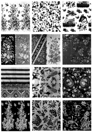 Chinese Style Classical StyleBump Black And White