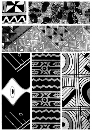 Chinese Style Classical StyleBump Black And White