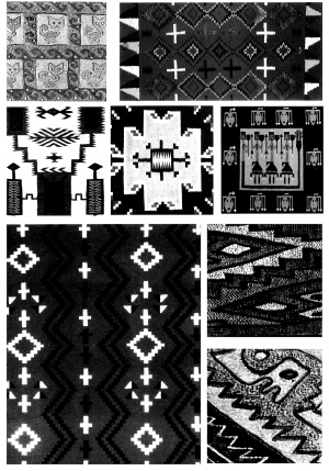 Chinese Style Classical StyleBump Black And White