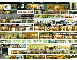 商场店铺门面橱窗玻璃-ID:570492035
