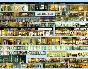 商场店铺门面橱窗玻璃-ID:325185063