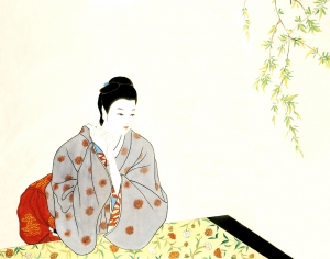 日式人物装饰画-ID:734148033