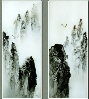 新中式装饰画-ID:415075065