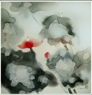 新中式装饰画-ID:666563999