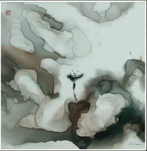 新中式装饰画-ID:200464014