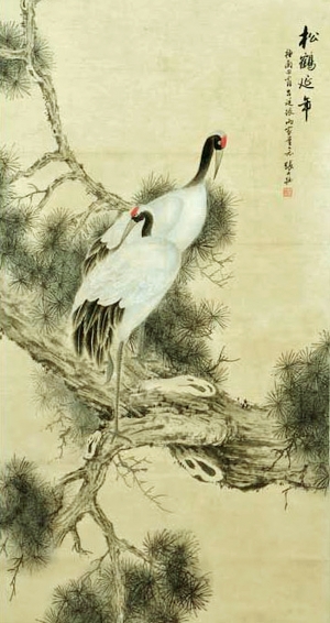 新中式装饰画-ID:548553941