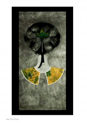 新中式装饰画-ID:379411947
