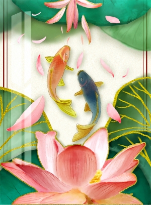新中式装饰画-ID:803297047