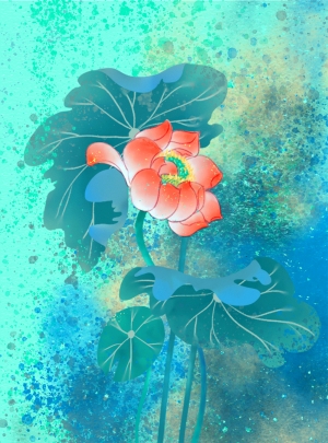 新中式装饰画-ID:715491064