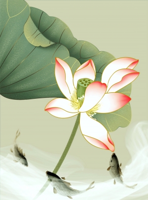 新中式装饰画-ID:160104045