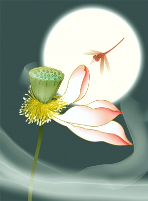 新中式装饰画-ID:867595915