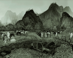 黑白装饰画-ID:197740081