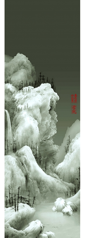 新中式装饰画-ID:449989082