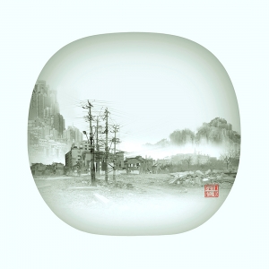 新中式装饰画-ID:860888009