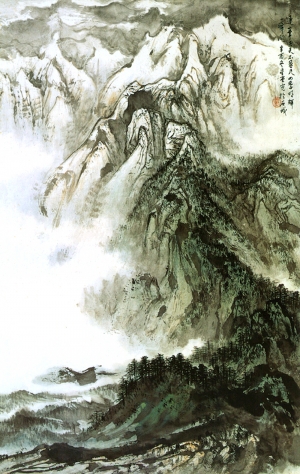 新中式装饰画-ID:901264917