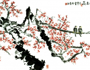 新中式装饰画-ID:412025934