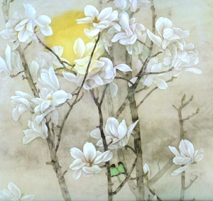 新中式装饰画-ID:557448947