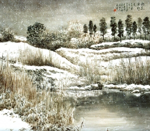 新中式装饰画-ID:177520997