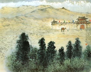 新中式装饰画-ID:418060062