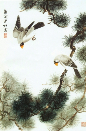 新中式装饰画-ID:882457971