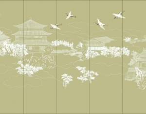 新中式装饰画-ID:203736079