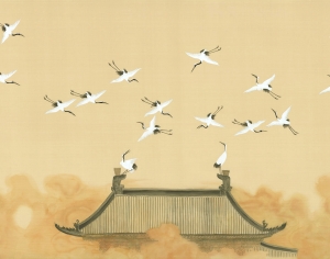 新中式花鸟壁纸壁画-ID:138640449