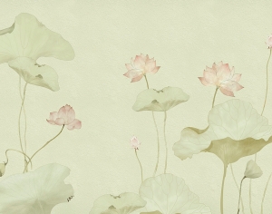 新中式花鸟壁纸壁画-ID:675618893