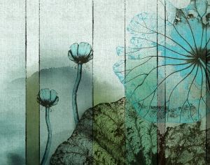 新中式花鸟壁纸壁画-ID:222398045