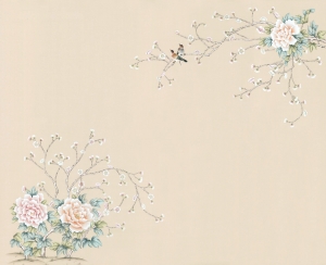 新中式花鸟壁纸壁画-ID:817873953