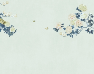 新中式花鸟壁纸壁画-ID:137701037