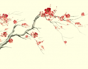 新中式花鸟壁纸壁画-ID:834469882