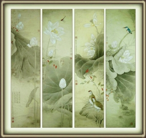新中式装饰画-ID:718311073