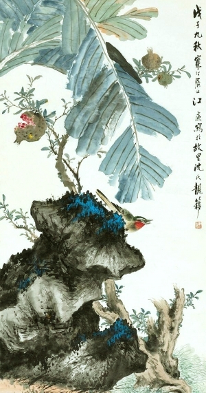 新中式装饰画-ID:825599918