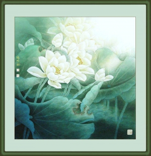 新中式装饰画-ID:395122052