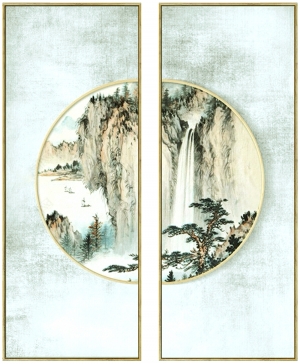 新中式装饰画-ID:851448068