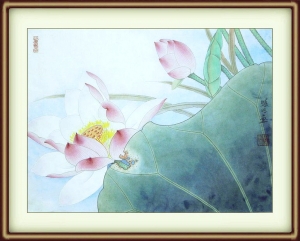新中式装饰画-ID:209945928
