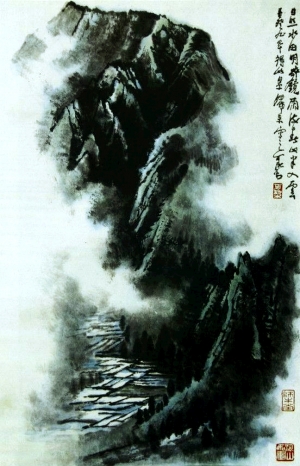 新中式装饰画-ID:415079123