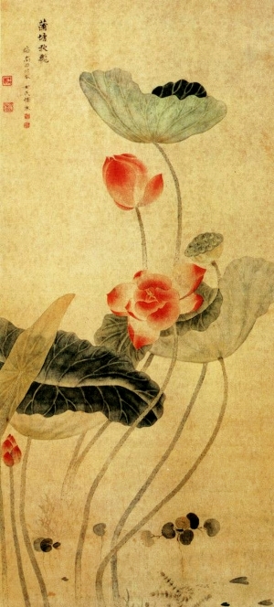 新中式装饰画-ID:977186924