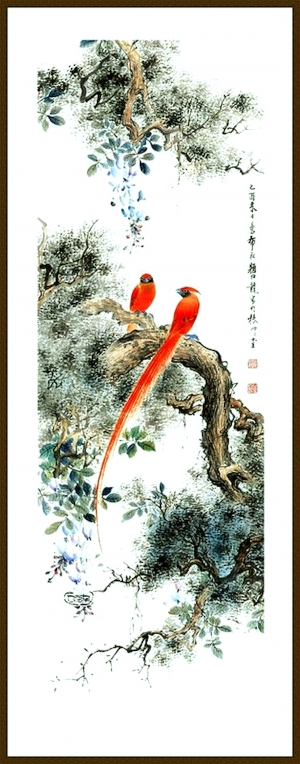 新中式装饰画-ID:334138949