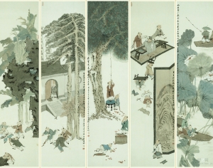 新中式装饰画-ID:464442975