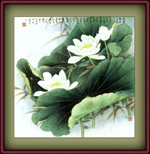 新中式装饰画-ID:441663982