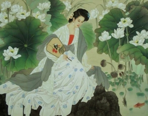 新中式装饰画-ID:880525114