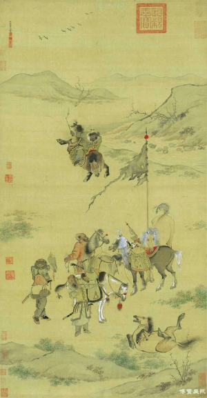 新中式装饰画-ID:659394035