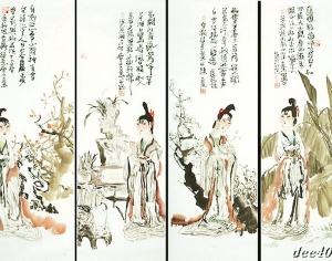 新中式装饰画-ID:834717991