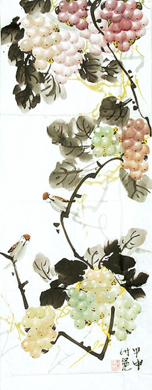 新中式装饰画-ID:713469036