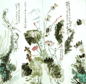 新中式装饰画-ID:130058058