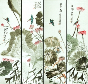 新中式装饰画-ID:638392933