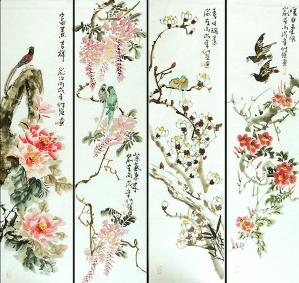 新中式装饰画-ID:622946987