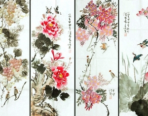 新中式装饰画-ID:933418041
