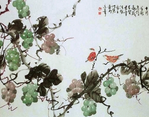 新中式装饰画-ID:122041941